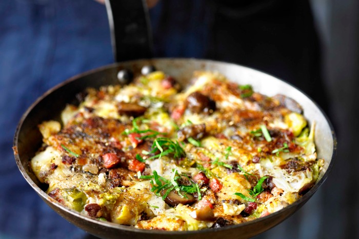Posh Bubble And Squeak (With Chestnuts) Recipe