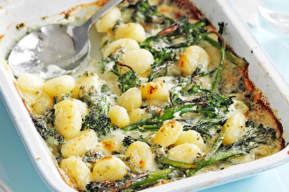 Gnocchi Bake with Broccoli and Cheese
