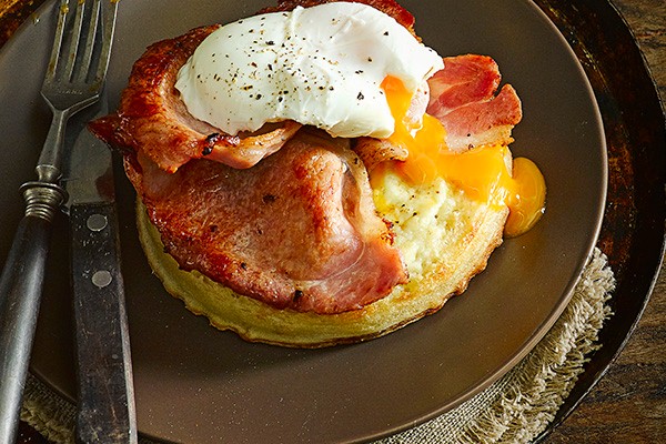 Bacon and Egg Easy Crumpet Recipe