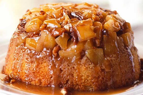 Apple Steamed Pudding Recipe With Sticky Toffee Sauce