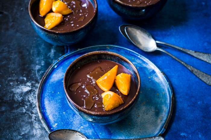Chocolate Orange Pots Recipe with Sea Salt